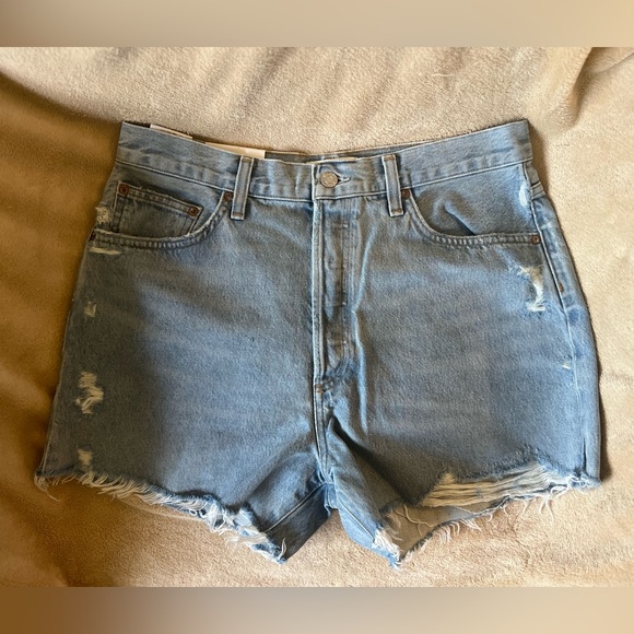 AGOLDE Dee Vintage High Rise Shorts Muse size 30 - Picture 2 of 10